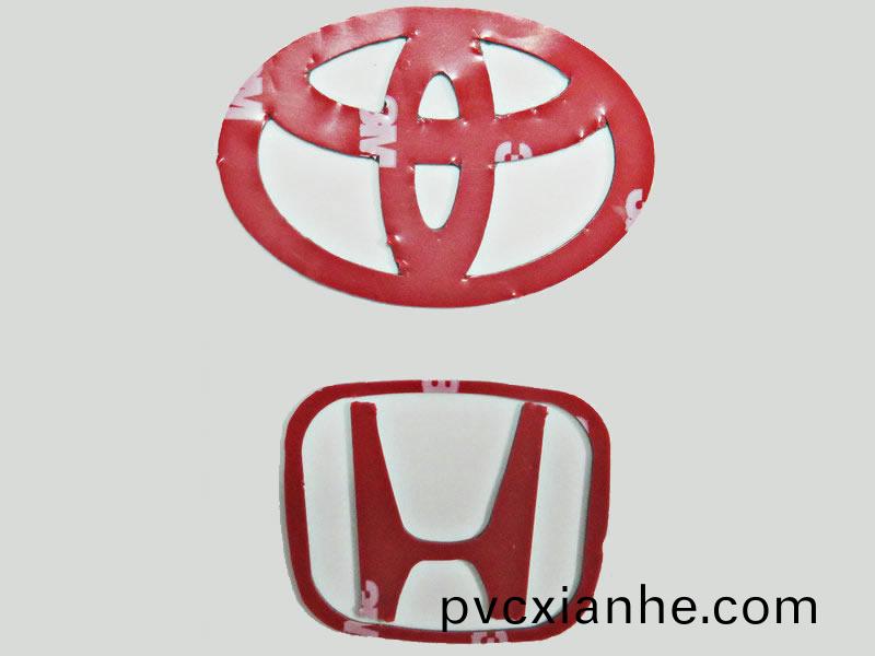 汽(qi)車LOGO雙麵膠(jiao)